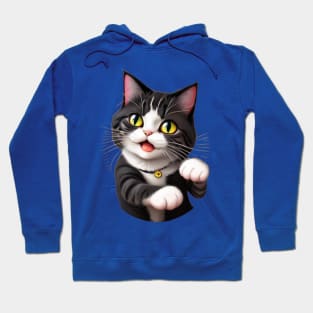 funny cat Hoodie